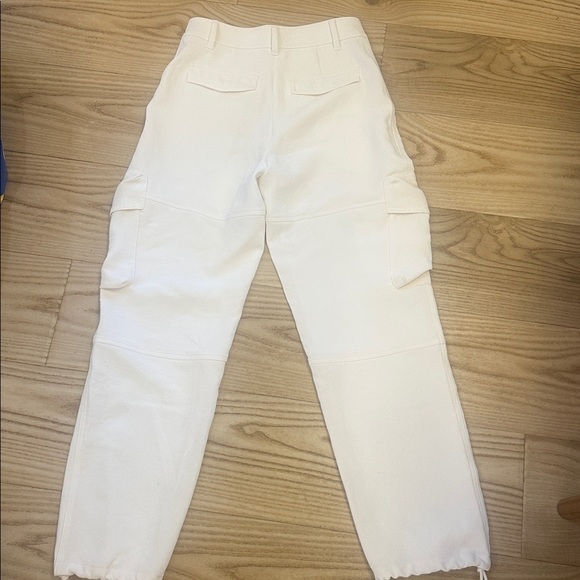Wilfred Cream Cargo Pants Womens 0 y2k - Picture 4 of 6